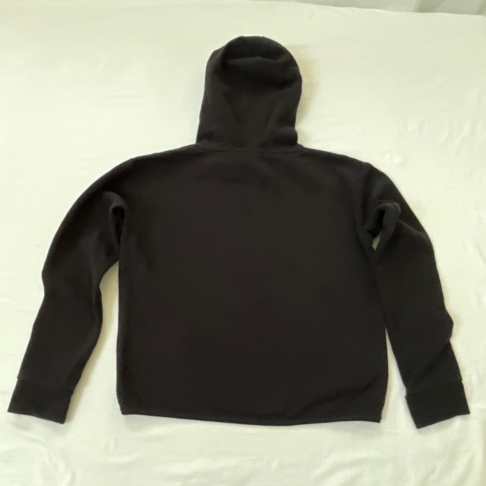 CALVIN KLEIN JEANS Boxy Crop Hoodie Black - Picture 5 of 10